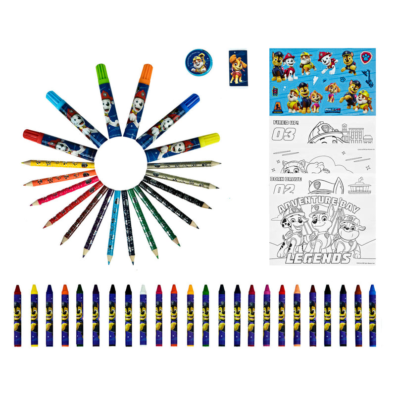 Afbeelding laden in galerijviewer, Undercover paw patrol kleurkoffer, 51dlg.
