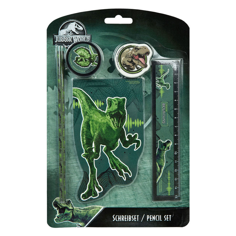 Afbeelding laden in galerijviewer, Undercover schrijfset jurassic world, 5dlg.
