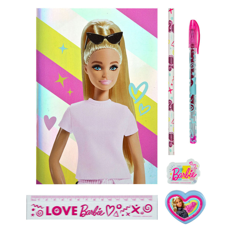 Afbeelding laden in galerijviewer, Undercover notitieboek set barbie, 7dlg.
