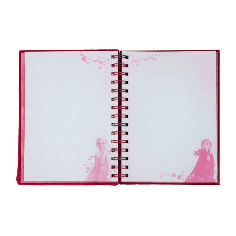 Afbeelding laden in galerijviewer, Undercover notitieboek a5 disney frozen met pailletten
