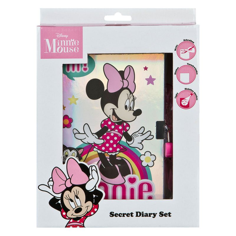 Afbeelding laden in galerijviewer, Undercover geheim dagboek minnie mouse met uv-pen

