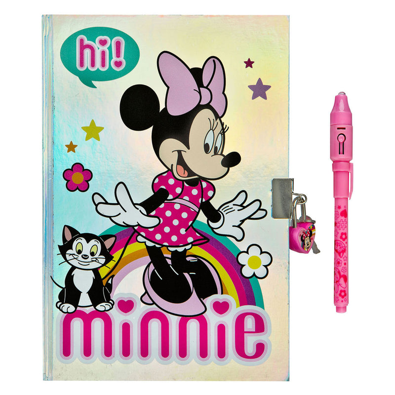 Afbeelding laden in galerijviewer, Undercover geheim dagboek minnie mouse met uv-pen

