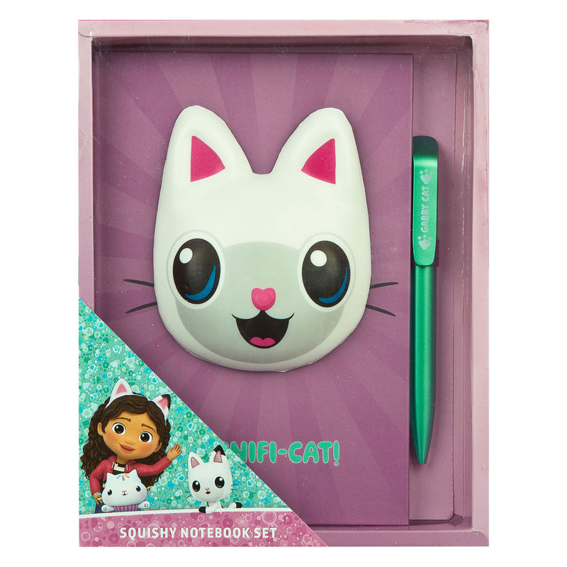 Afbeelding laden in galerijviewer, Undercover squishy notitieboek gabby's poppenhuis met pen
