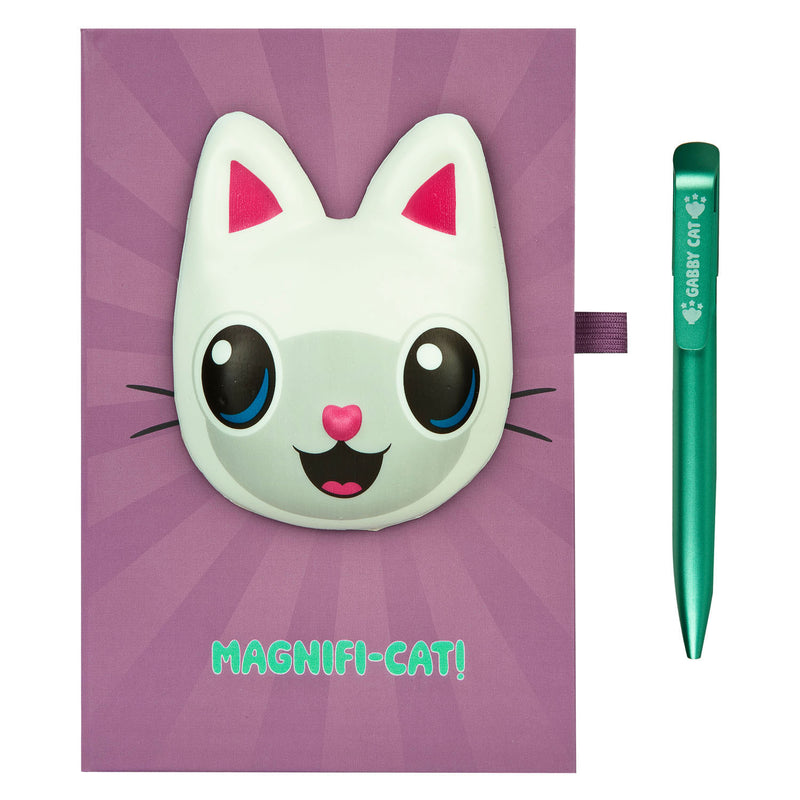 Afbeelding laden in galerijviewer, Undercover squishy notitieboek gabby's poppenhuis met pen
