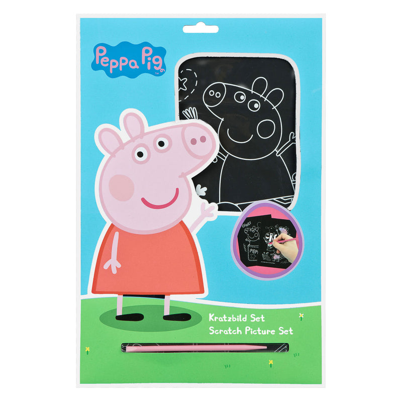 Afbeelding laden in galerijviewer, Undercover kraskunst set peppa pig
