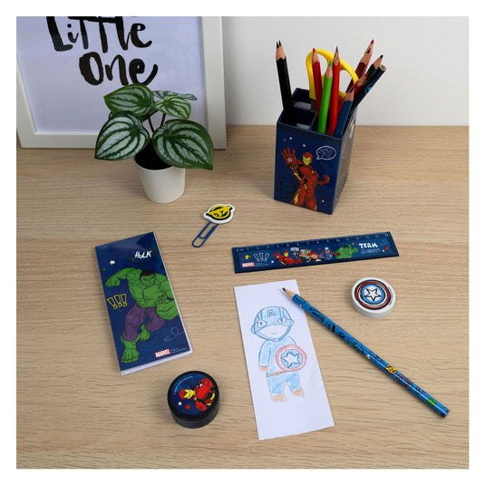 Undercover avengers bureauset - 6-delig - stationery voor kinderen.