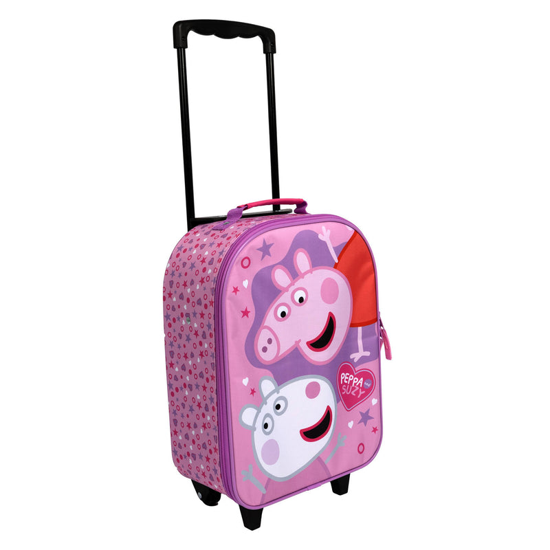 Afbeelding laden in galerijviewer, Undercover reiskoffer trolley peppa pig
