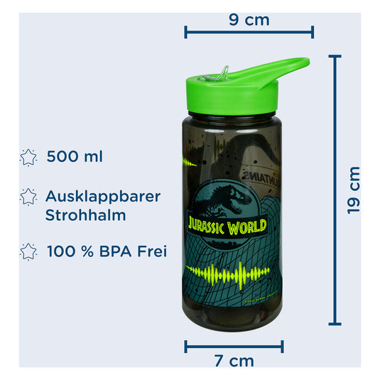 Merkloos sans marque jurassic world drinkbeker 500ml
