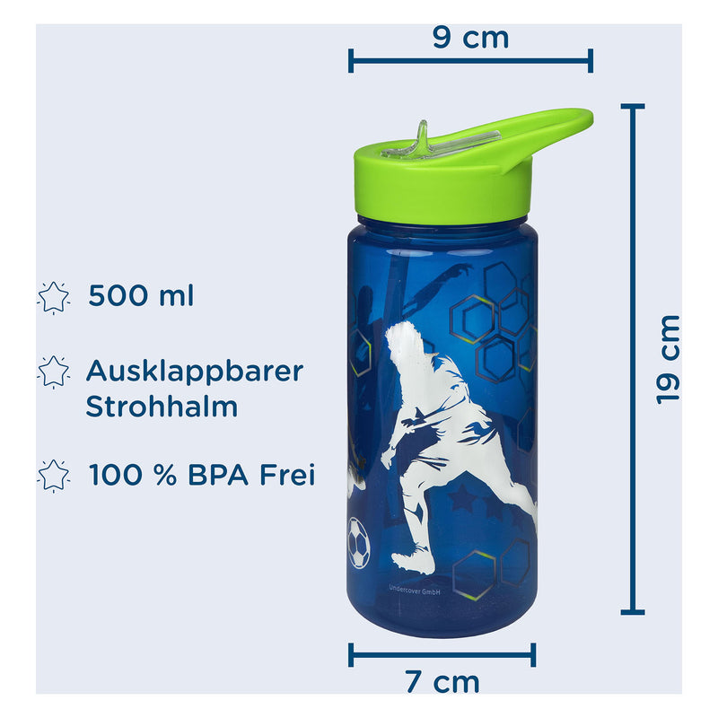 Afbeelding laden in galerijviewer, Undercover aero drinkfles voetbal, 500ml
