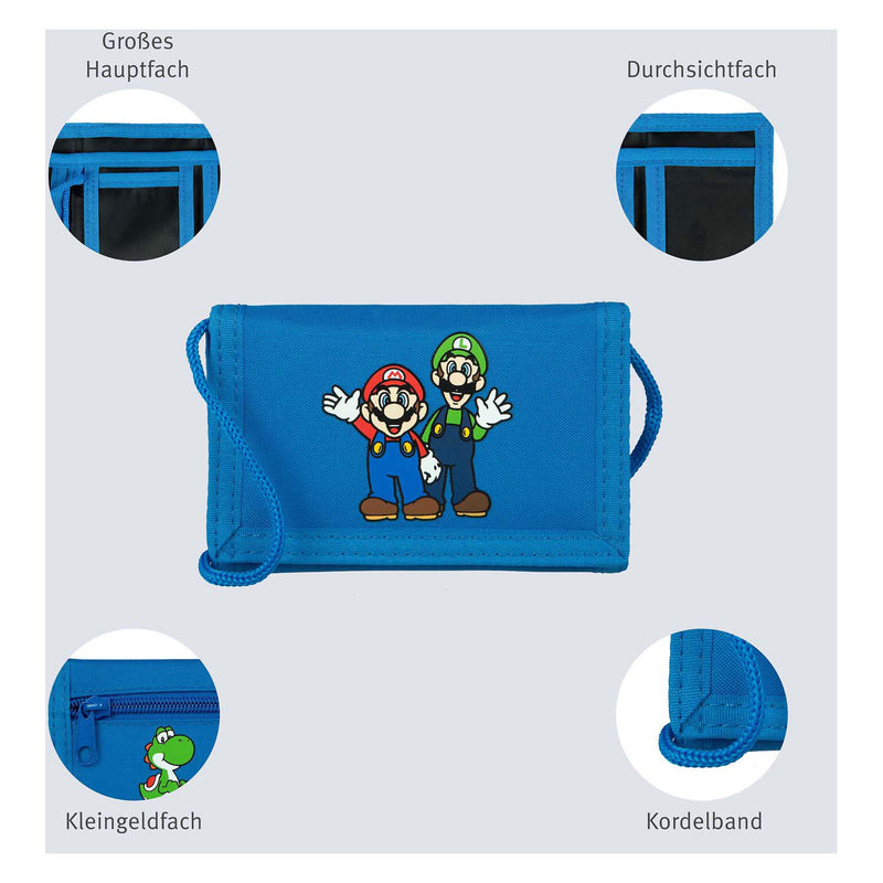Afbeelding laden in galerijviewer, Undercover portemonee super mario blauw
