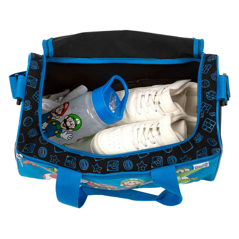 Afbeelding laden in galerijviewer, Undercover sporttas super mario blauw
