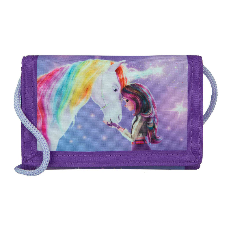 Afbeelding laden in galerijviewer, Undercover unicorn academy portemonnee met koord

