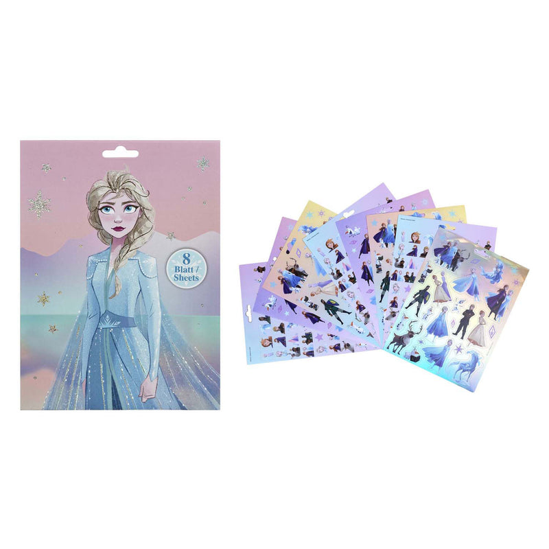Afbeelding laden in galerijviewer, Undercover stickerboek frozen met 8 vellen
