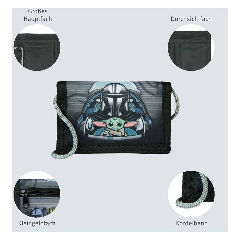 Afbeelding laden in galerijviewer, Undercover poremonnee star wars the mandalorian
