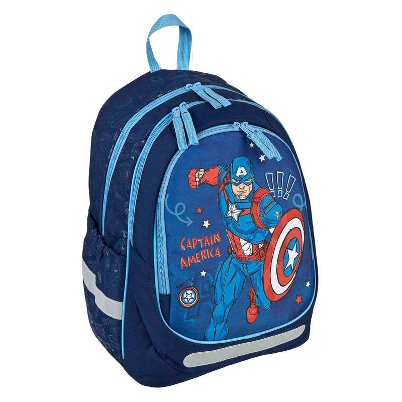 Afbeelding laden in galerijviewer, Undercover ergonomische schoolrugzak captain america
