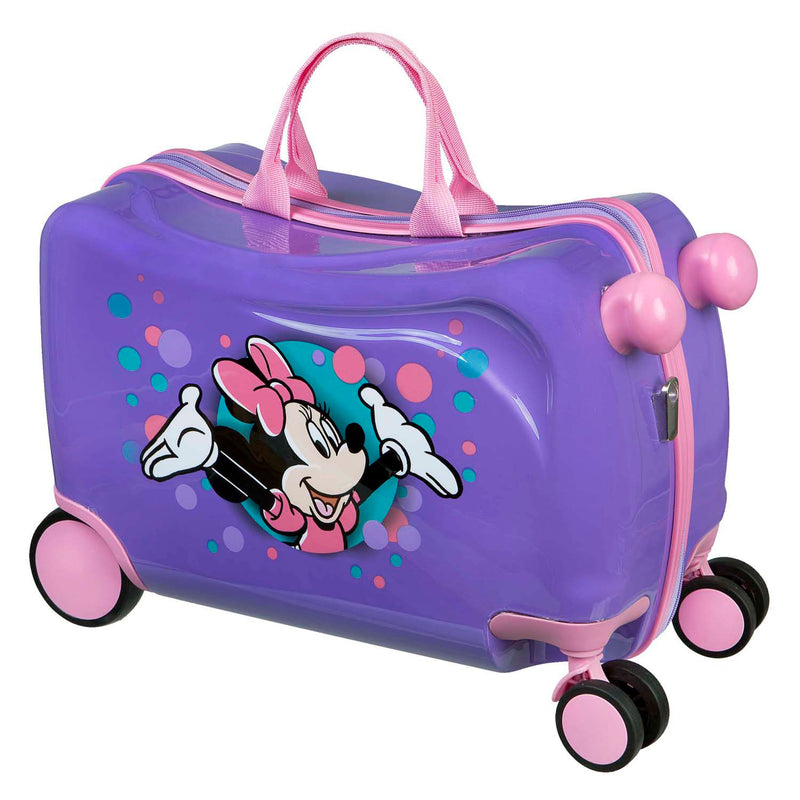 Afbeelding laden in galerijviewer, Undercover trolleykoffer ride-on minnie mouse

