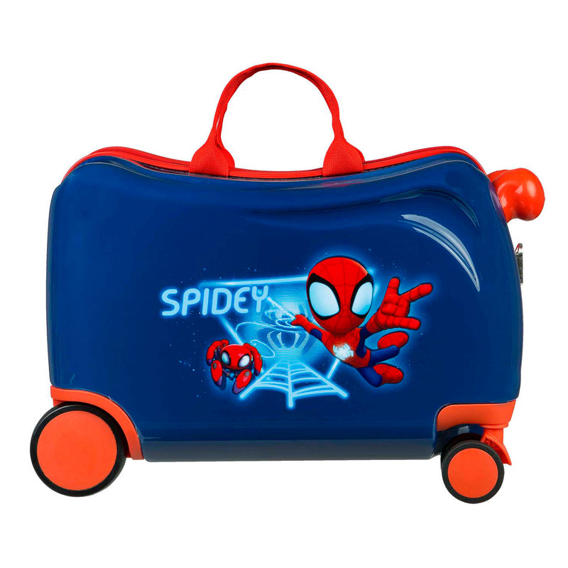 Afbeelding laden in galerijviewer, Undercover trolleykoffer ride-on spiderman
