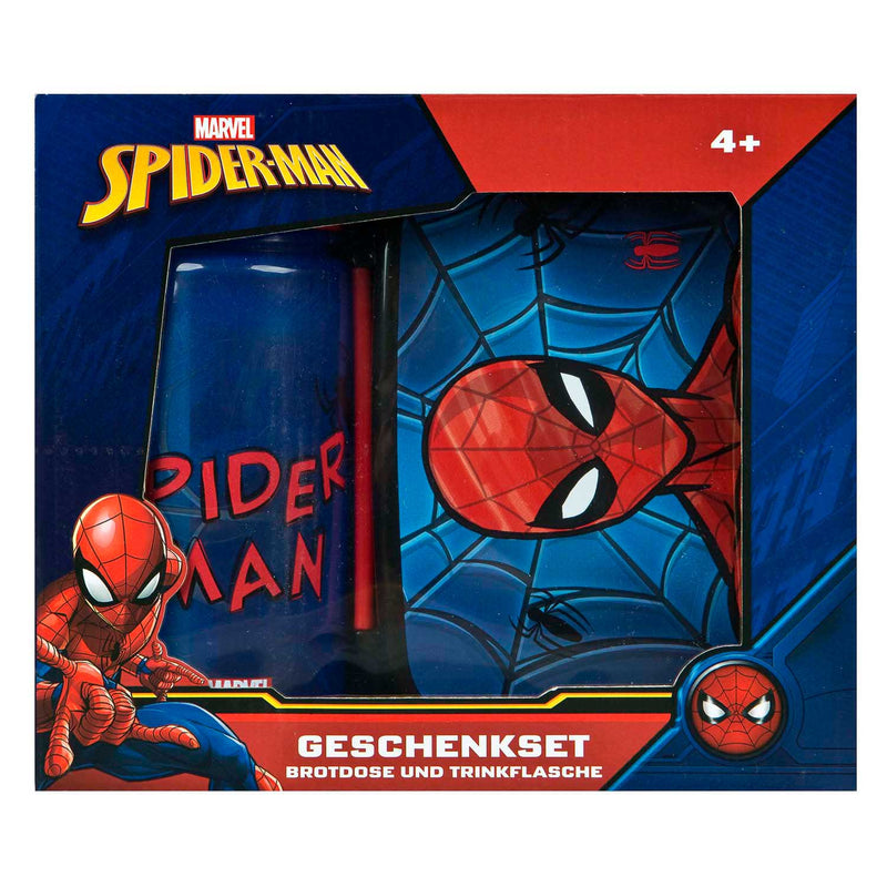 Afbeelding laden in galerijviewer, Undercover broodtrommel en drinkfles spiderman

