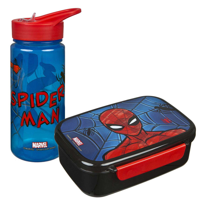 Afbeelding laden in galerijviewer, Undercover broodtrommel en drinkfles spiderman
