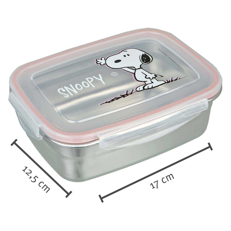 Afbeelding laden in galerijviewer, Undercover lunchbox snoopy roestvrij staal met kunststof deksel.
