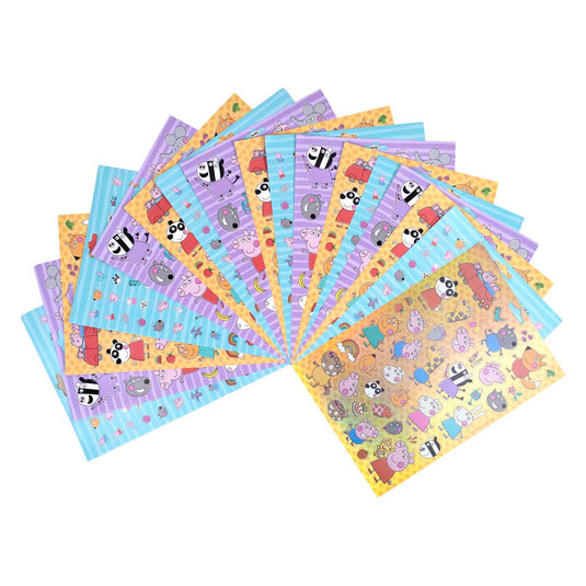 Undercover stickervellen peppa pig - 1000st.