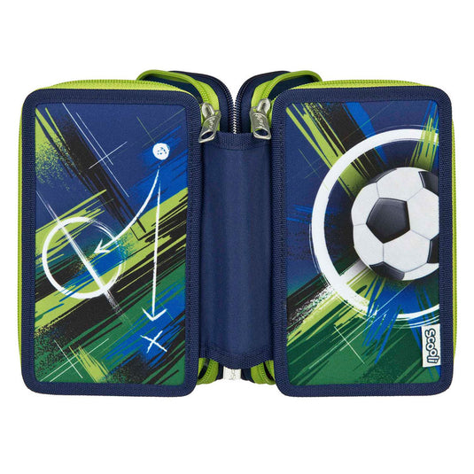 Undercover drievaks etui voetbal