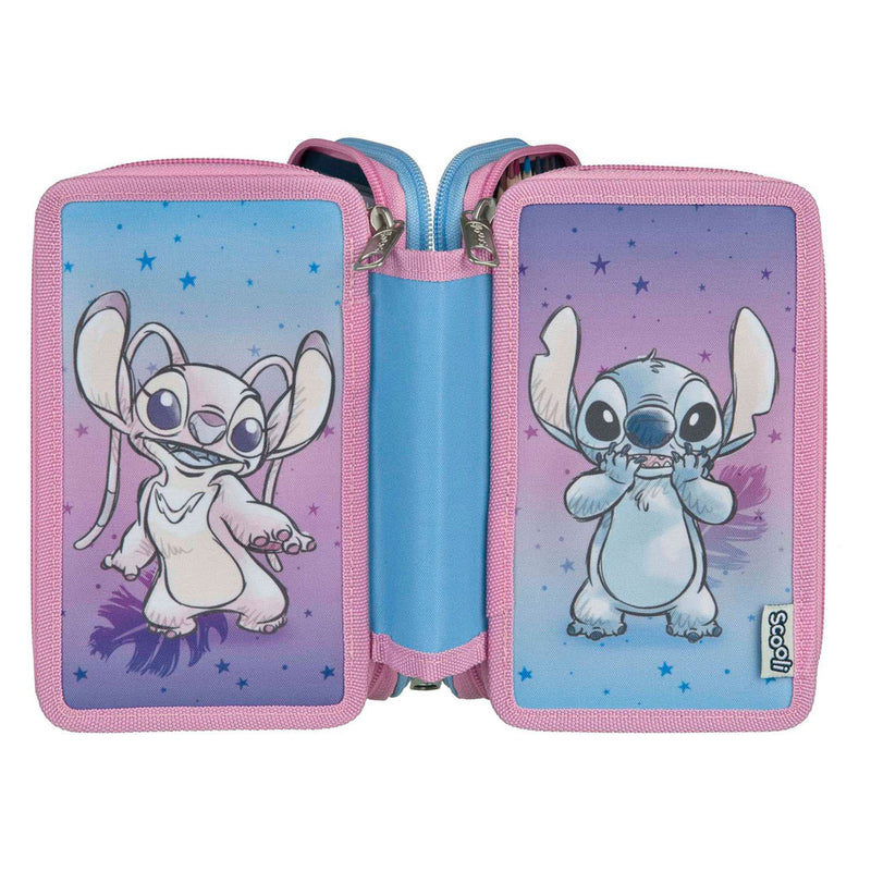 Afbeelding laden in galerijviewer, Undercover drievaks etui stitch
