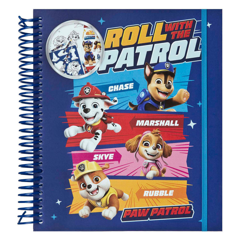 Afbeelding laden in galerijviewer, Undercover stencil en kleur set paw patrol - 49dlg.
