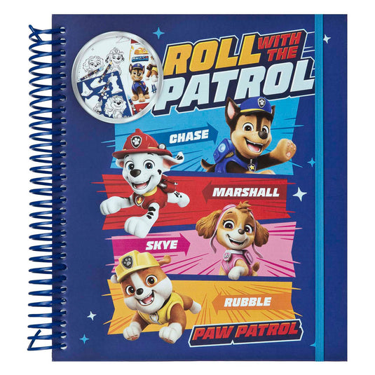 Undercover stencil en kleur set paw patrol - 49dlg.