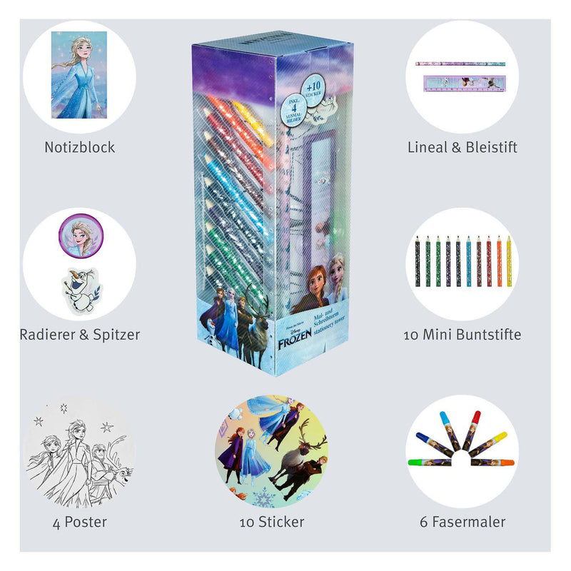Afbeelding laden in galerijviewer, Undercover schrijfwaren toren frozen - 35dlg.
