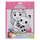 Undercover kleuren op nummer set gabby's poppenhuis