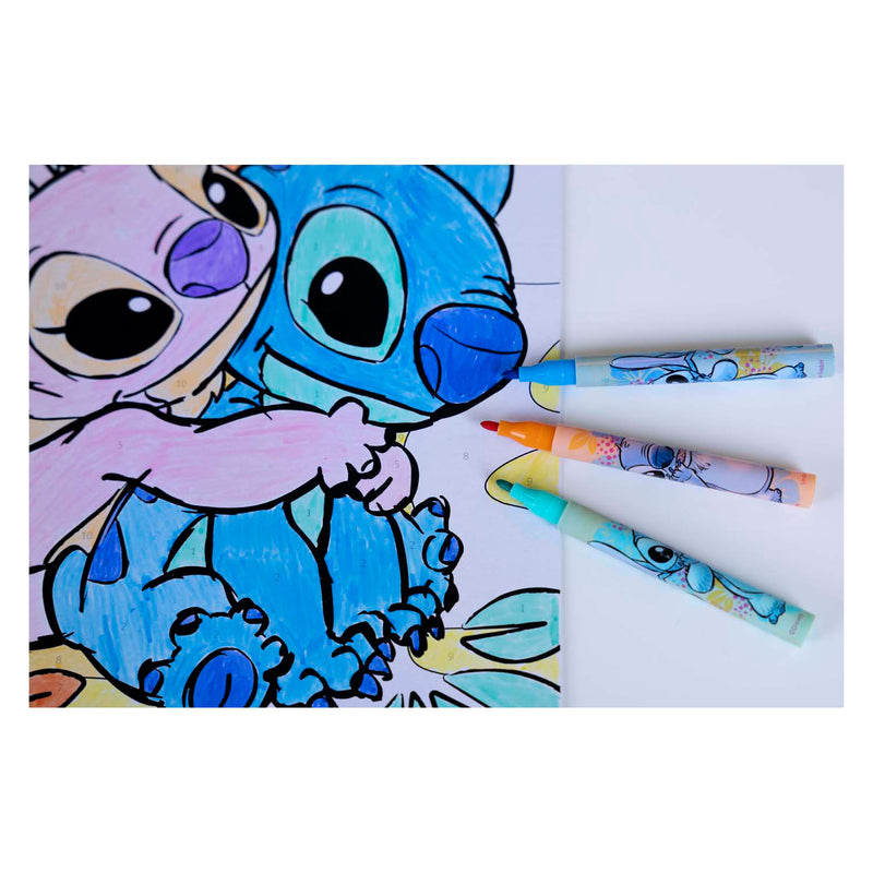 Afbeelding laden in galerijviewer, Undercover kleuren op nummer set stitch
