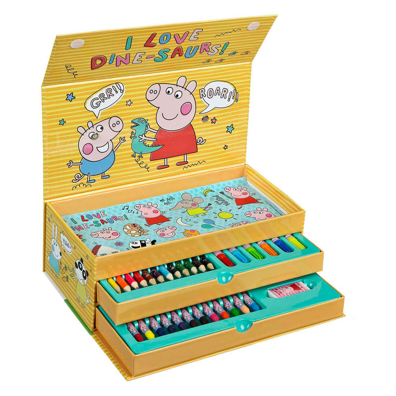 Afbeelding laden in galerijviewer, Undercover kleurkoffer peppa pig - 44dlg.
