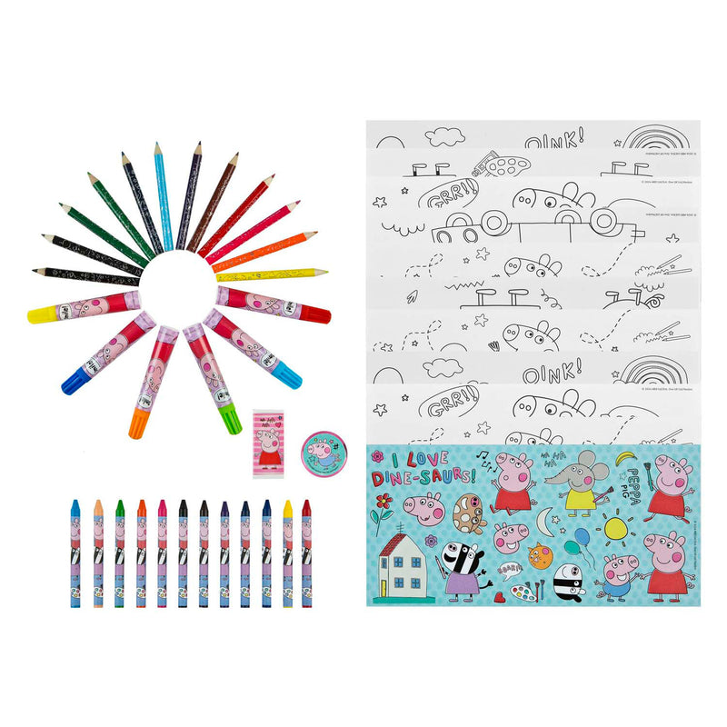 Afbeelding laden in galerijviewer, Undercover kleurkoffer peppa pig - 44dlg.
