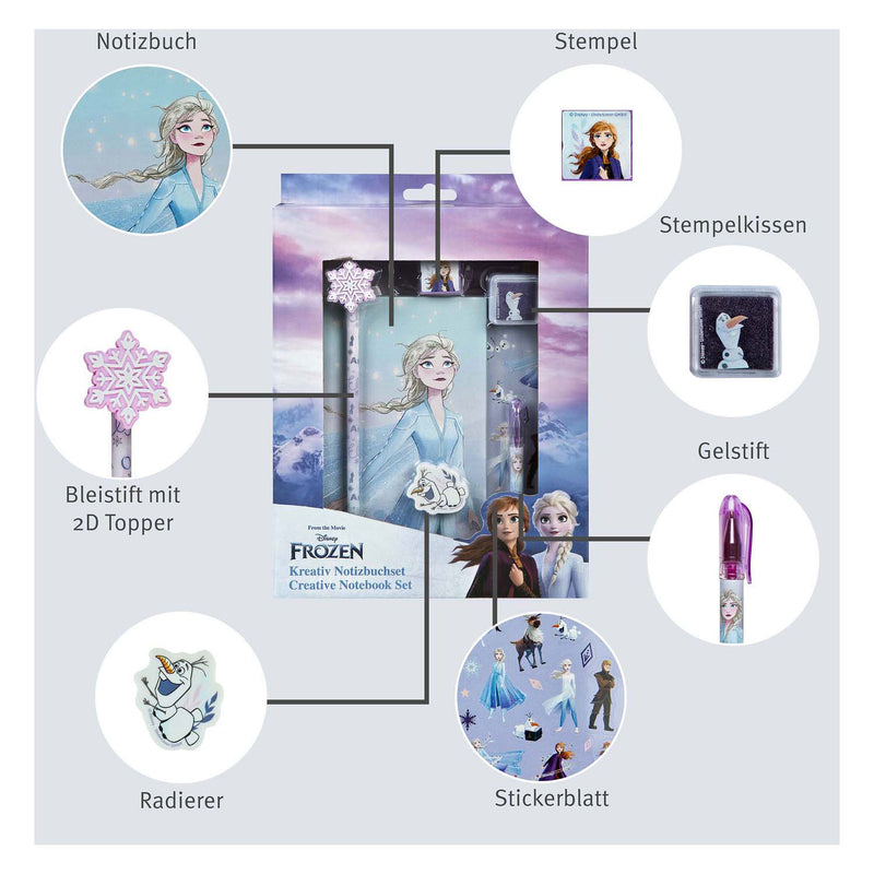 Afbeelding laden in galerijviewer, Undercover notitieblok set frozen - 7dlg.
