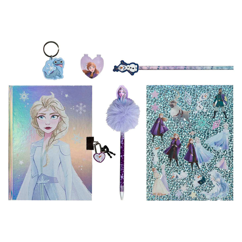 Afbeelding laden in galerijviewer, Undercover glitter dagboek set frozen - 6dlg.

