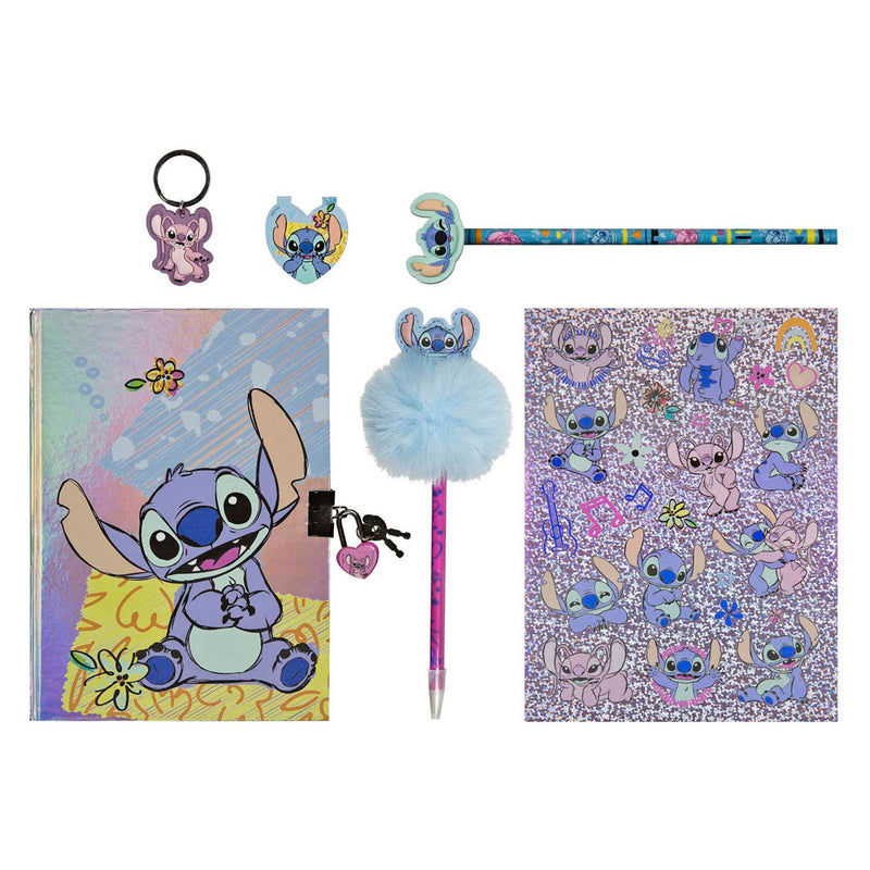 Afbeelding laden in galerijviewer, Undercover glitter dagboek set stitch - 6dlg.

