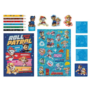 Paw patrol mega kleur- en stempelset - 15dlg.