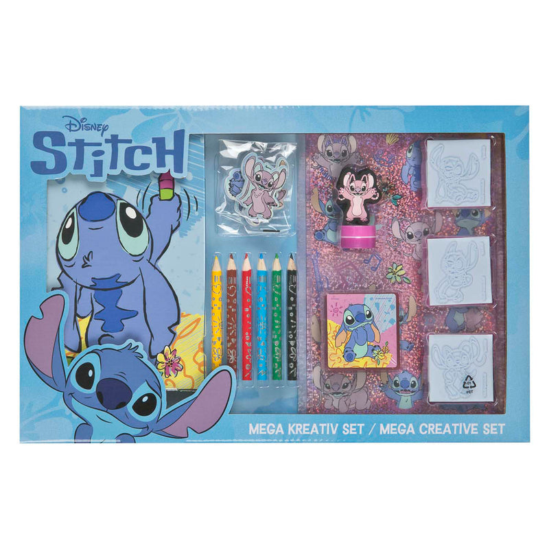 Afbeelding laden in galerijviewer, Undercover mega kleur- en stempelset stitch - 15dlg.
