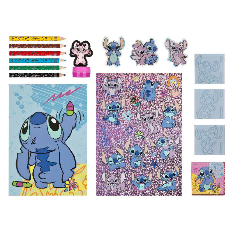 Afbeelding laden in galerijviewer, Undercover mega kleur- en stempelset stitch - 15dlg.
