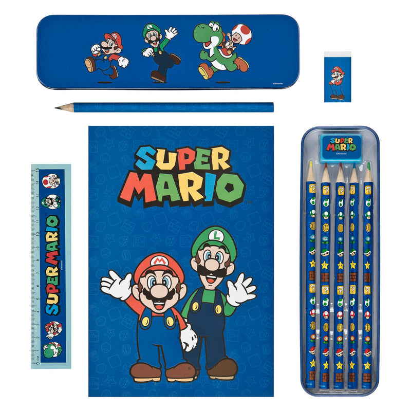 Afbeelding laden in galerijviewer, Undercover schrijfwaren set super mario - 11dlg.
