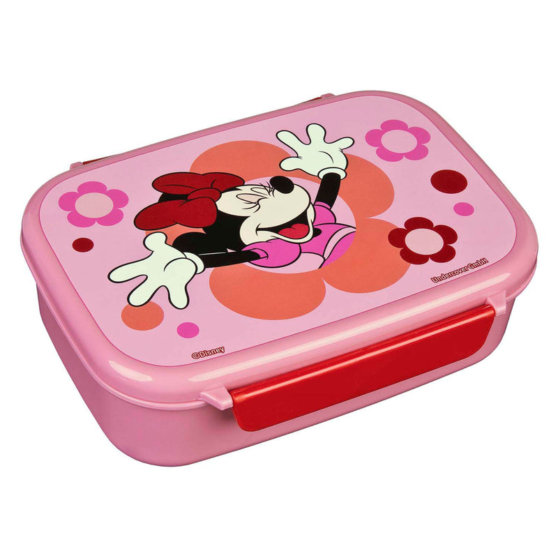 Afbeelding laden in galerijviewer, Undercover broodtrommel en drinkbeker set minnie mouse
