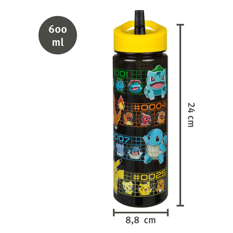 Afbeelding laden in galerijviewer, Van der meulen undercover pokemon drinkfles 600 ml - kindvriendelijke waterfles.
