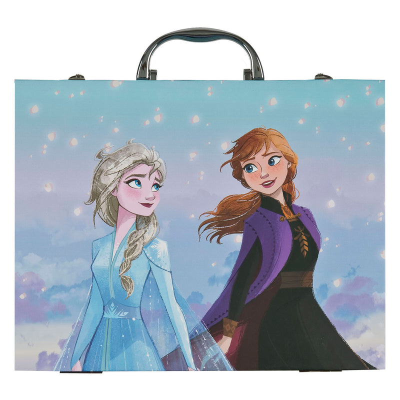 Afbeelding laden in galerijviewer, Undercover kleurkoffer frozen - 36dlg.
