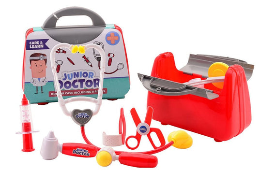 Johntoy dokterstas met accessoires 8-delig