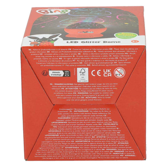 Speelgoedland bing led glitter dome
