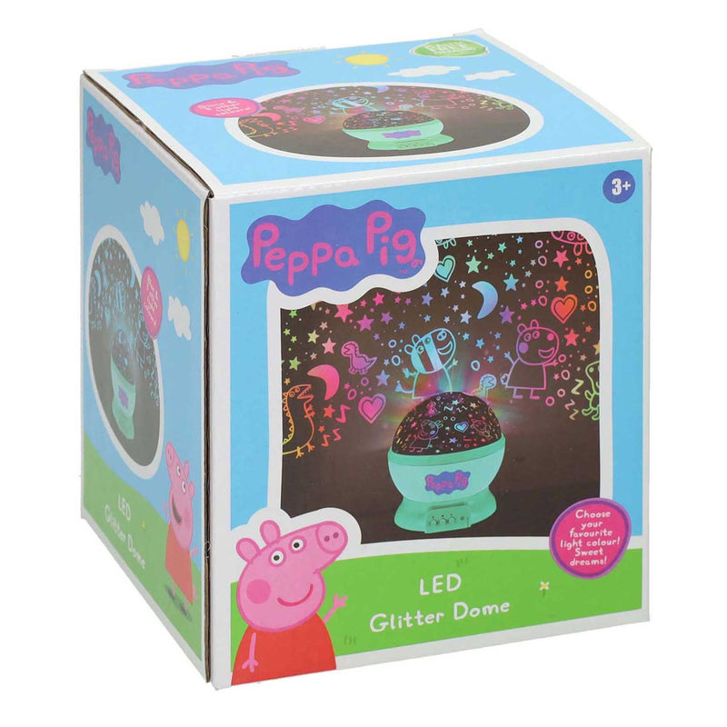 Afbeelding laden in galerijviewer, Speelgoedland peppa pig ledlamp glitter dome
