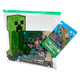 Minecraft shaped etui gevuld