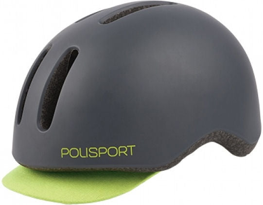 Afbeelding laden in galerijviewer, Polisport helm Commuter mat wit grijs M 54-58cm
