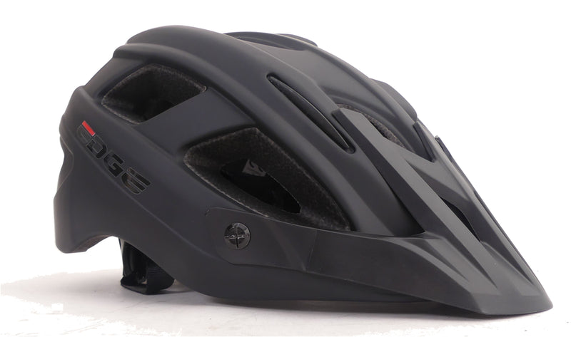 Afbeelding laden in galerijviewer, FietsHelm Edge Cantabria large (58-61cm) - mat zwart
